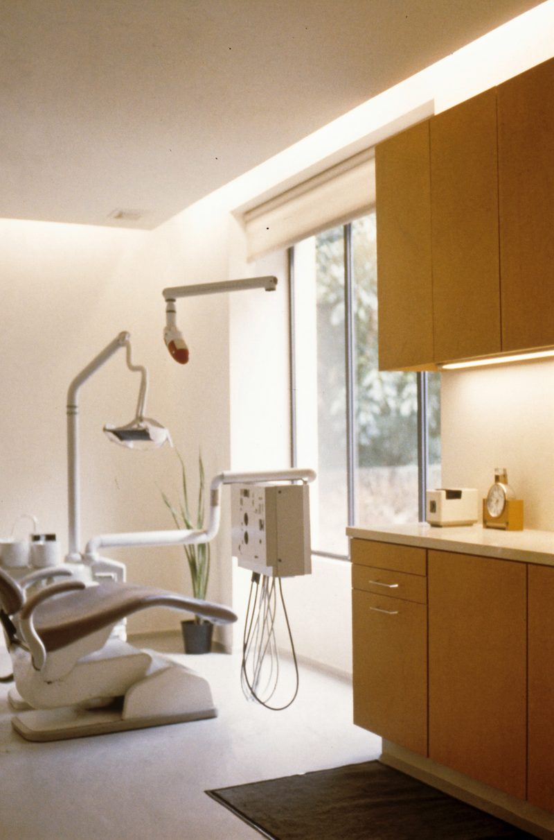 Modern dental practice treatment room